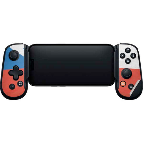 Chile Flag Distressed Backbone One for iPhone Game Controller Skin